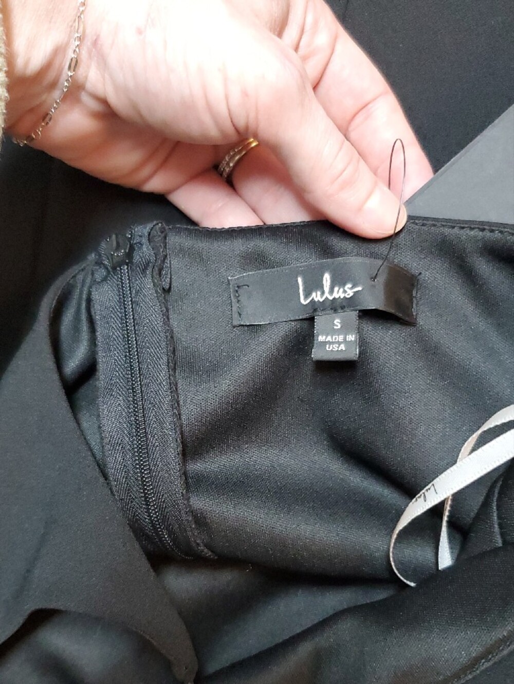 Lulus Black One-Shoulder Sheath Dress - Picture 3 of 6